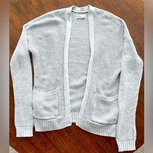 Hollister Gray Cardigan Size medium